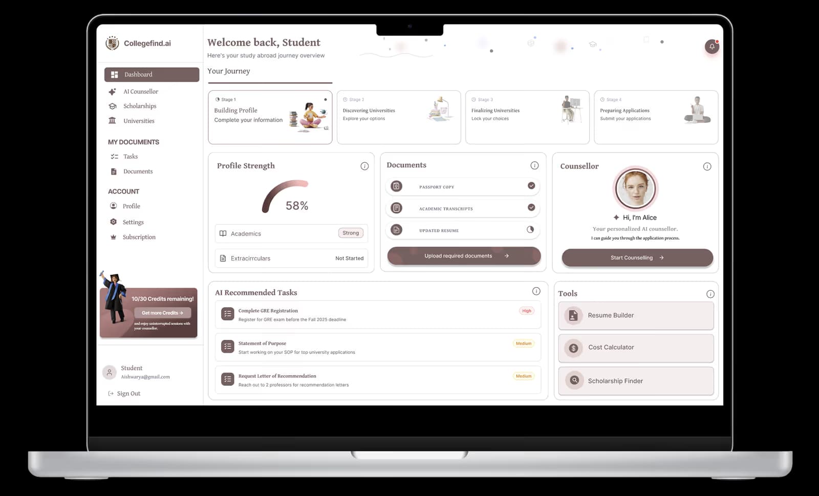 Build your Profile